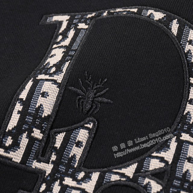 Dior專櫃迪奧2023FW新款刺繡圓領衛衣 男女同款 tzy3179